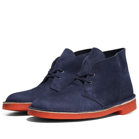 clark desert boot blu vs navy|clarks desert boots 2021.